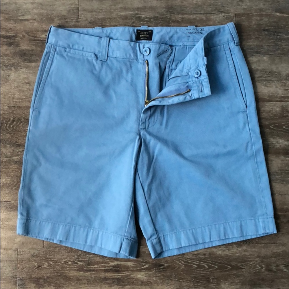 JCrew Stanton 9” shorts, size 32